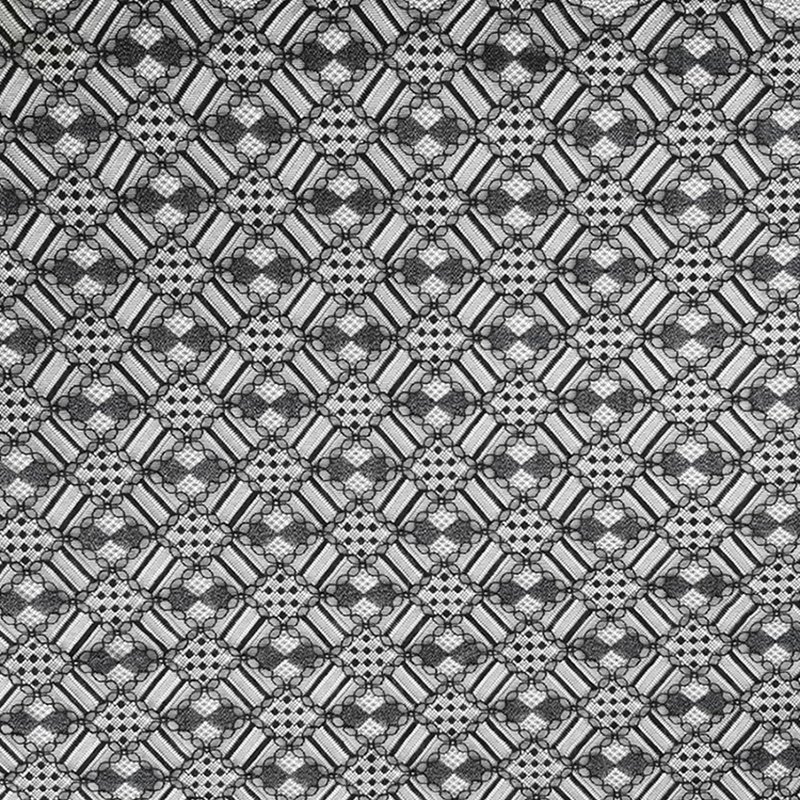 Lace Fabric Dress Geometric Warp Knit for Women's Wear Wholesale Suppl 11
